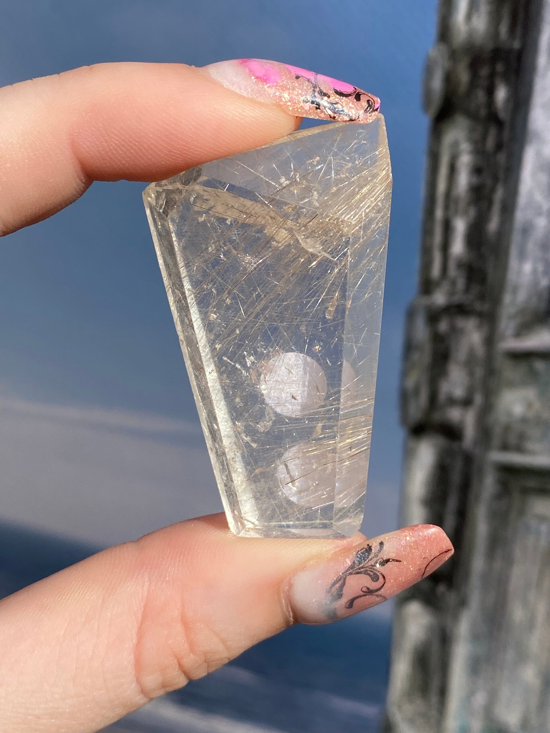 Rutiel kwarts stukje #5