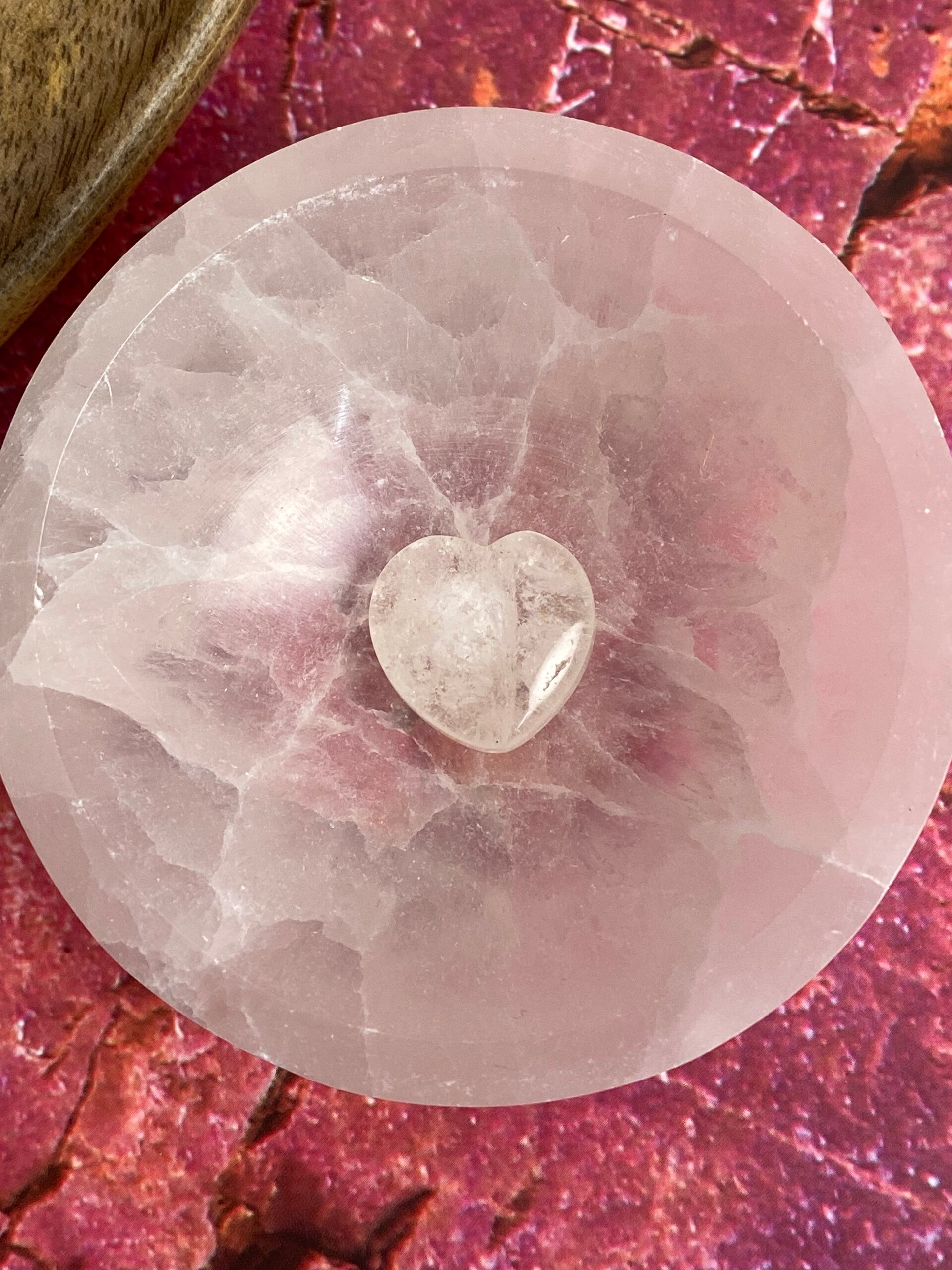 Bergkristal hartje 2cm