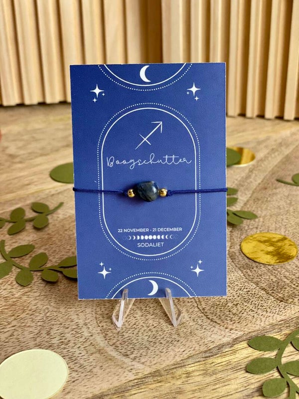 Armbandje Sterrenbeeld Boogschutter: Sodaliet