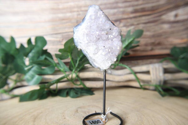 Angel aura amethist op standaard 0091