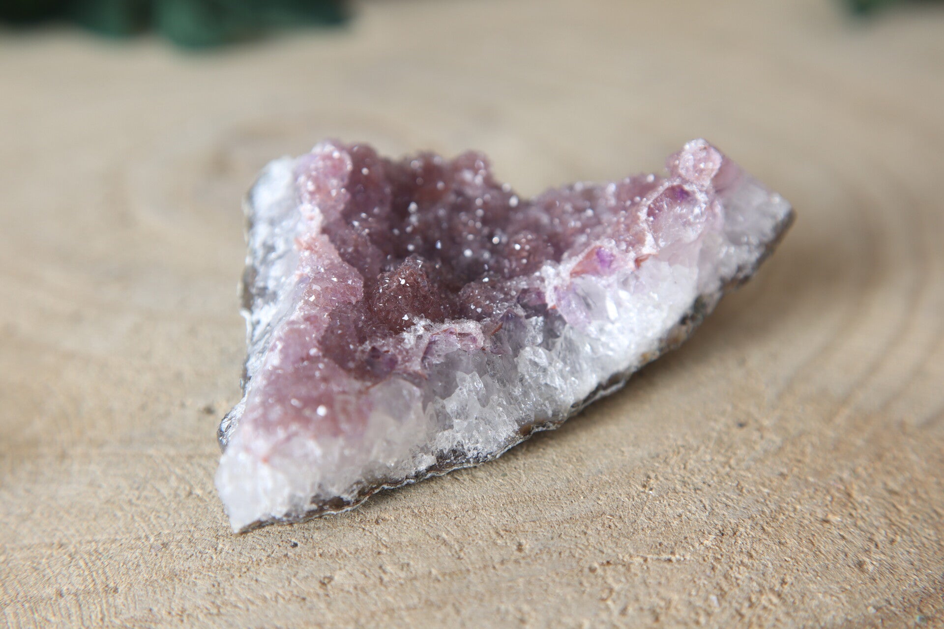 Regenboog amethist cluster 0124