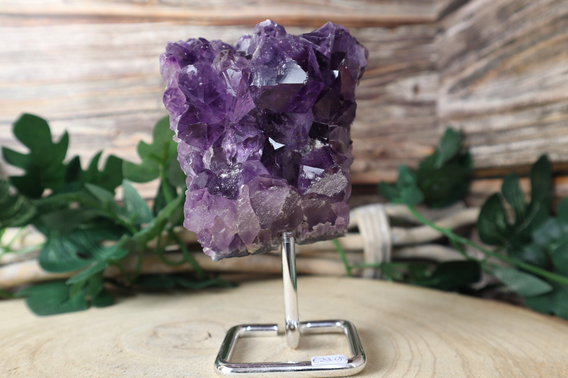 Amethist op standaard 0169