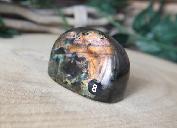 Labradoriet sculptuur nr 8 Oranje