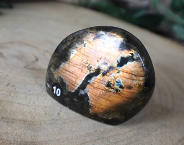 Labradoriet sculptuur nr 10 Oranje