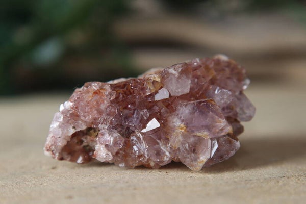 Roze amethist HQ freeform ruw op matrix 0204