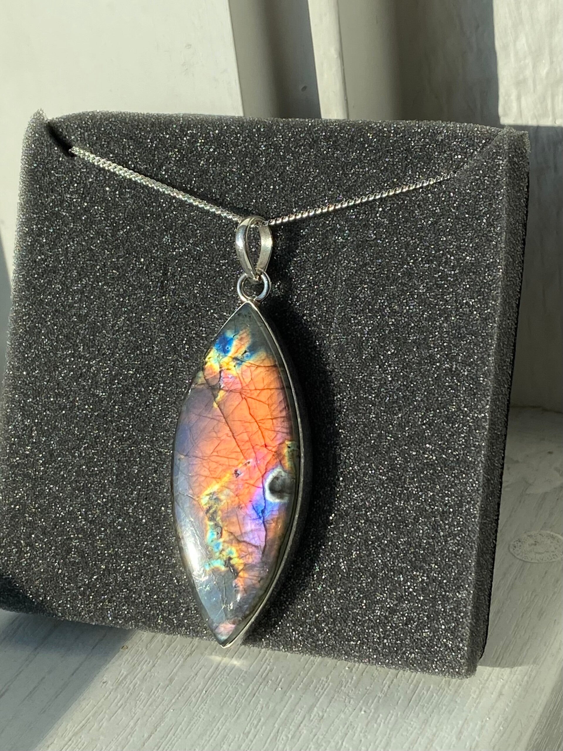 Spectroliet ketting hanger zilver 925