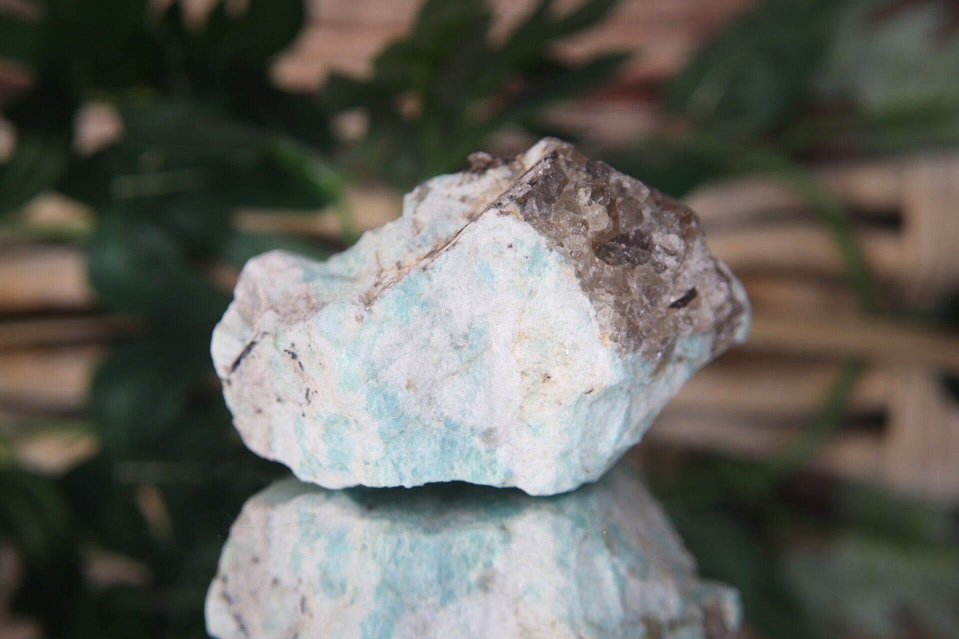 Ruw stuk amazoniet #0636