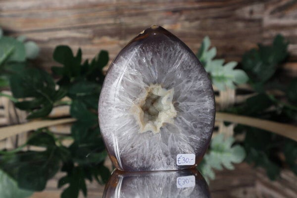Agaat vlam met druzy #0805