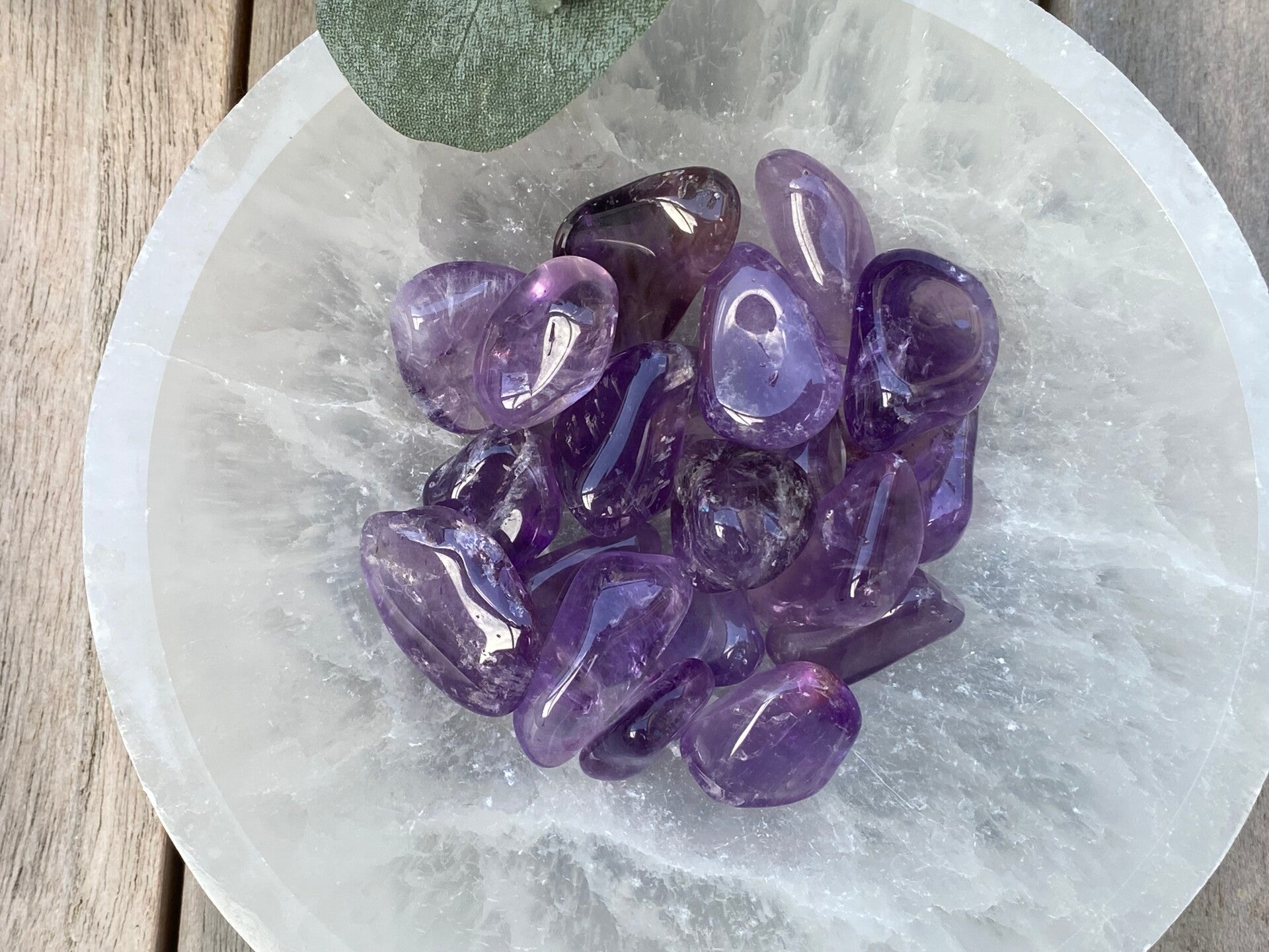 Amethist trommelstenen