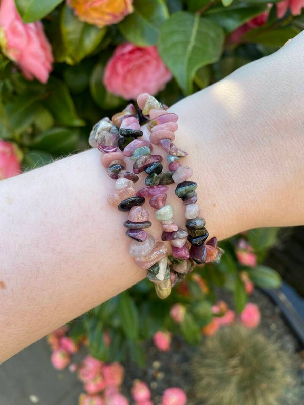 Toermalijn Mix split armband