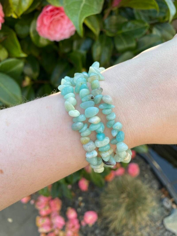 Amazoniet split armband