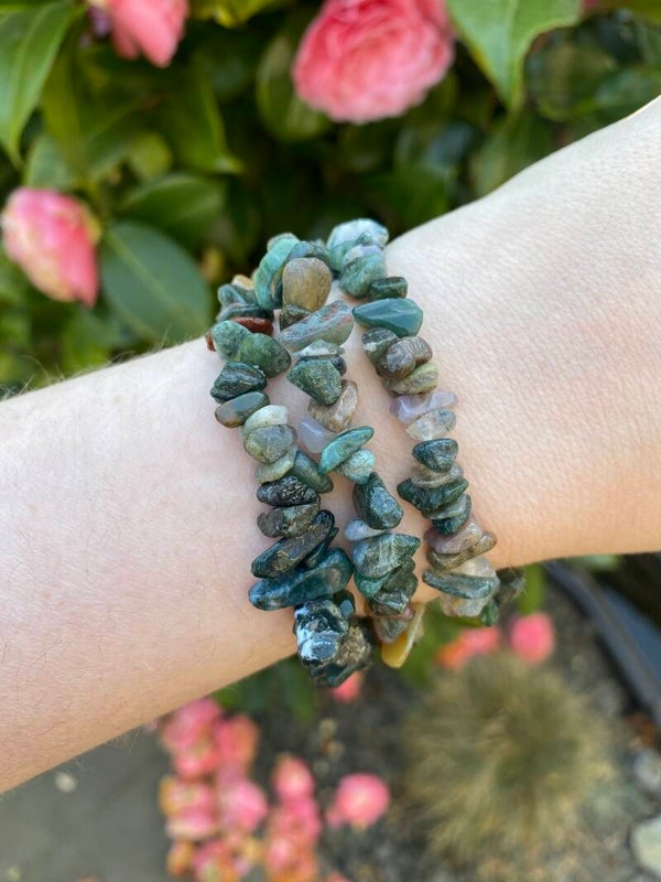 India Agaat split armband