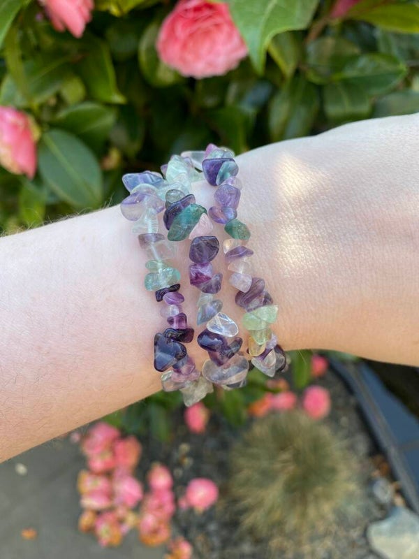 Fluoriet split armband