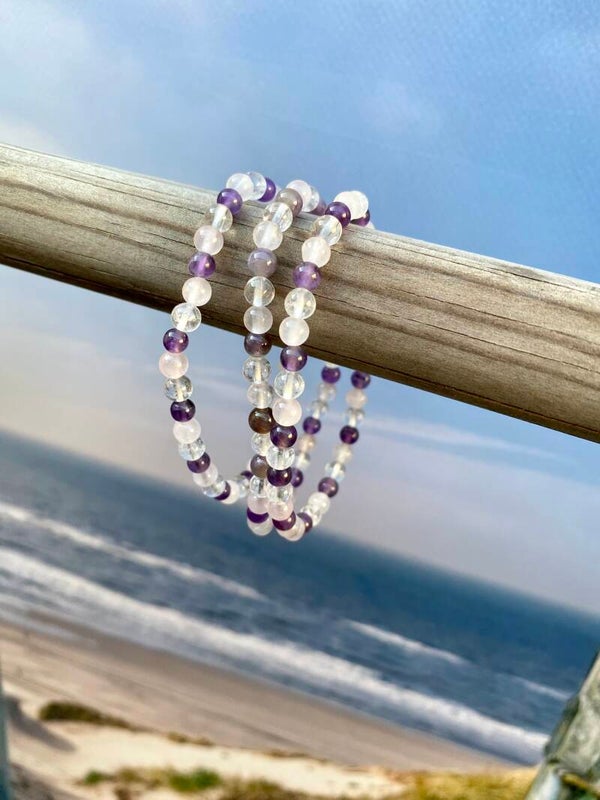 Gouden driehoek armband 4mm