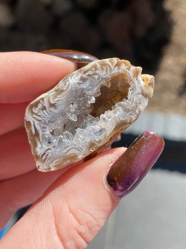 Agaat geode 1