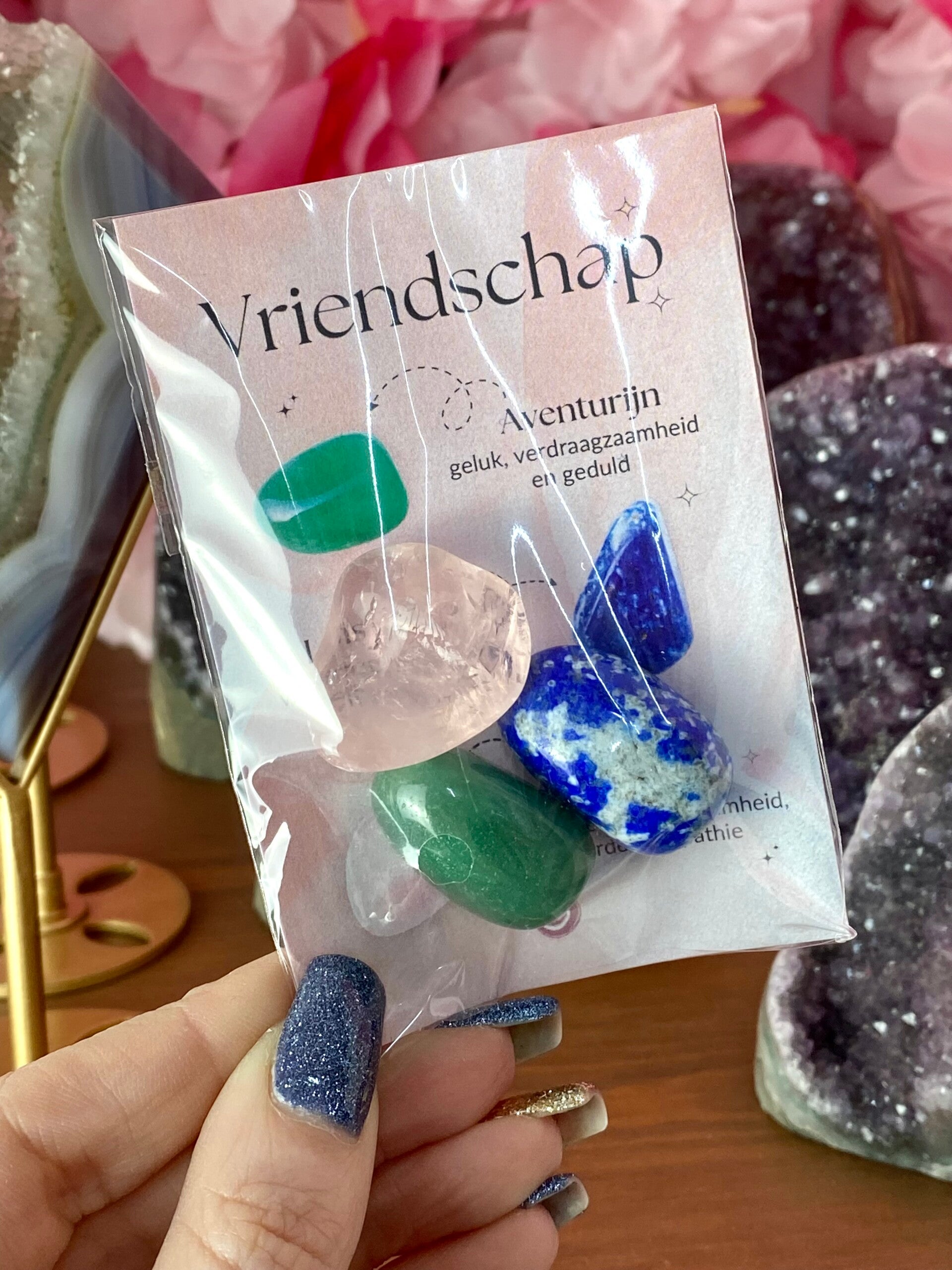 Trommelstenen Setje: Vriendschap