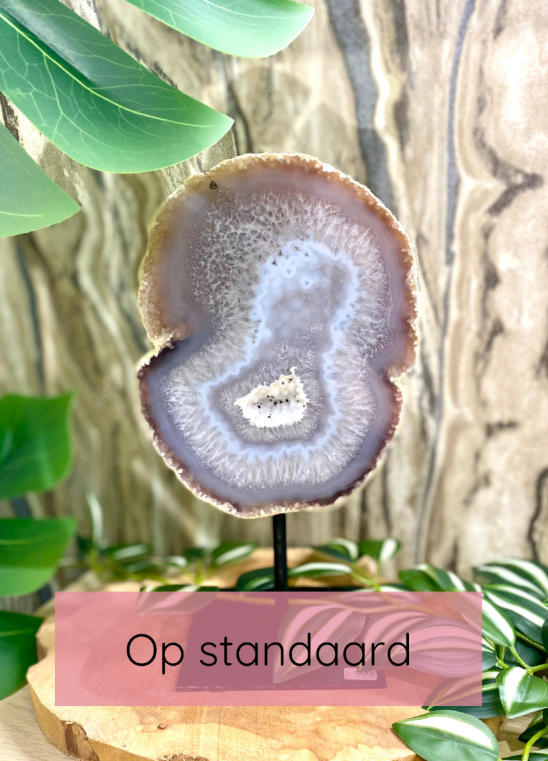 Edelstenen op standaard 