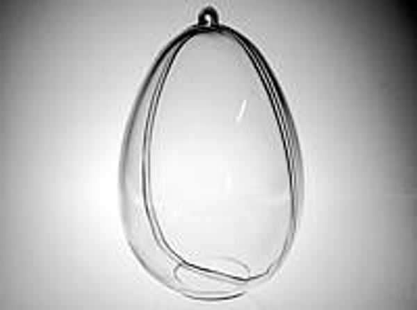 SC/8176/163207 plastic Ei 10cm staand - ds 25st