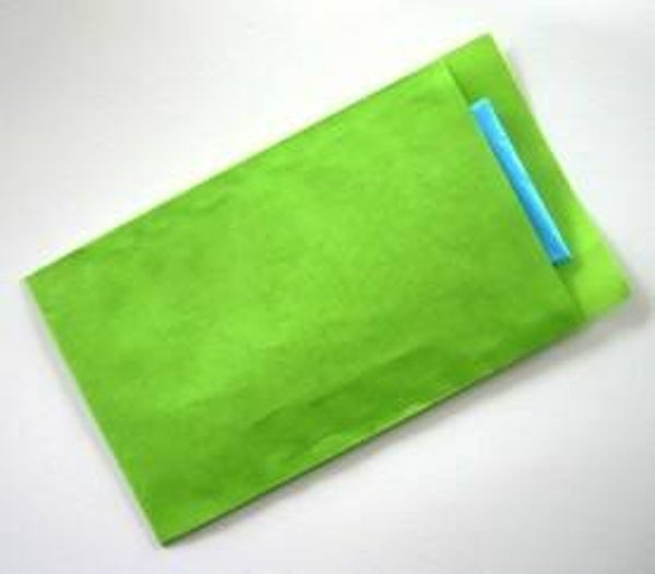 Kadozak papier lime groen - 12 x 19cm pak -250st - 262403-1727