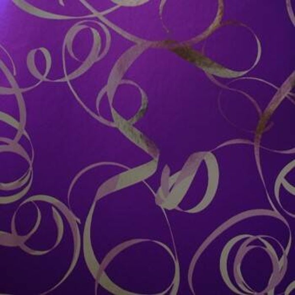 Inpakpapier dessin 2012 luxe gemetaliseerd  150mtr