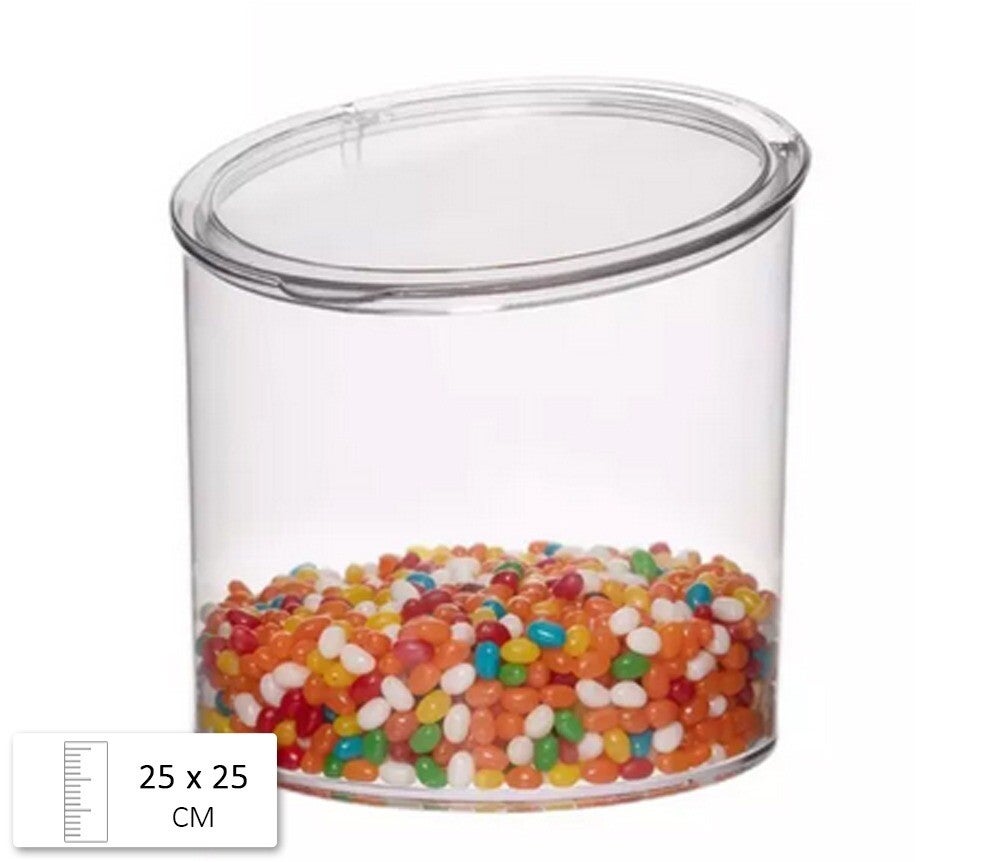 SC3811 Snoeppot rond 8 liter luchtdicht MY-02 dia 250mm x 250mm