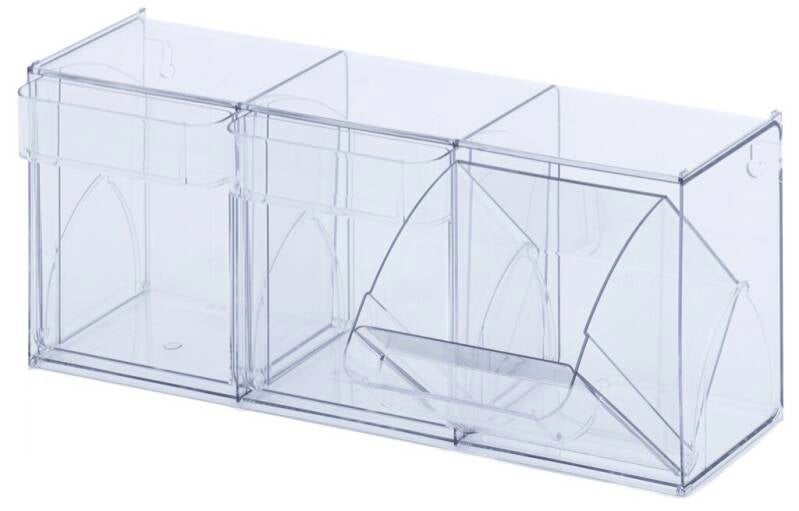 BMR-AU-3D Snoepbak 3 delig 60 x 19,7 x 24cm