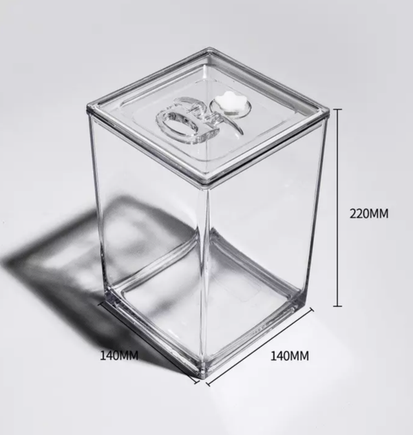 BMR-MY-XXX Snoeppot RH luchtdicht 140 x 140 x 220mm