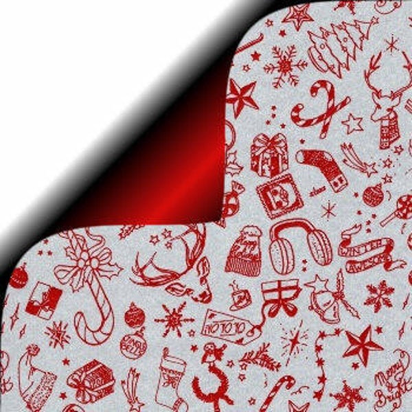 kadopapier KERST kraft 30cm x 175mtr - dessin 6270