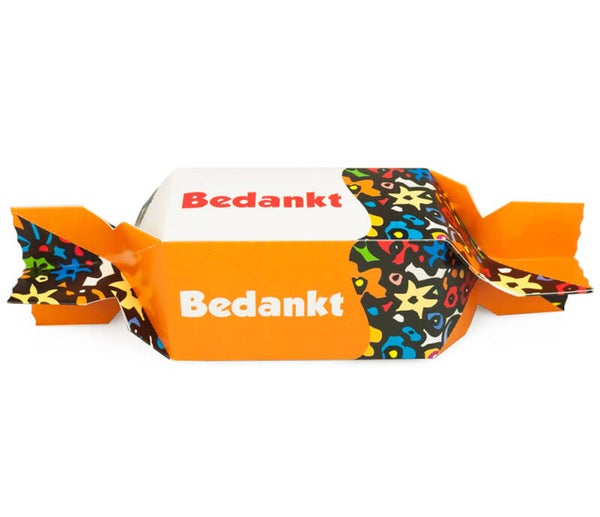 SC7804 Toffeedoos BIO Bedankt per pak  (10 x € 0,99)