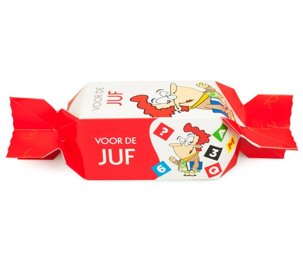 SC7819 Toffeedoos BIO Liefste Juf per pak  (10 x € 0,99)