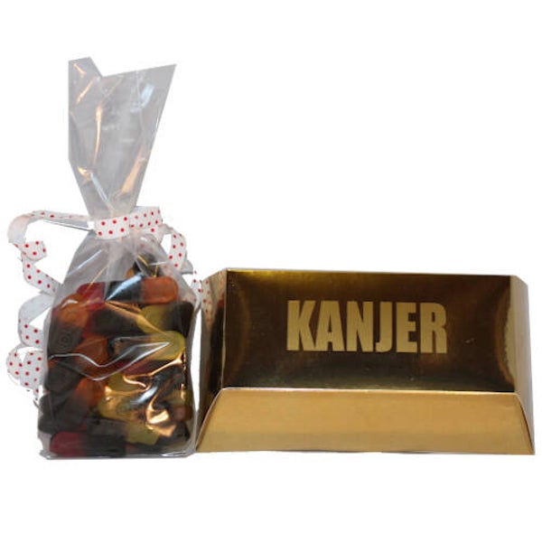 Goudstaaf BIO groot met opdruk  kanjer - per pak (10x € 1,50)