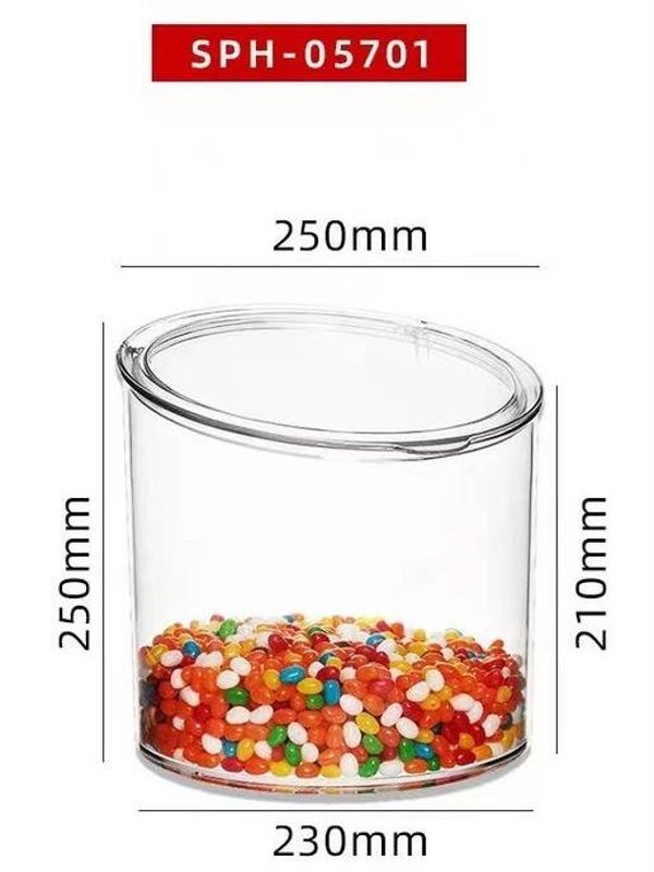 BMR-MY-0301B Snoeppot rond luchtdicht dia 250mm x 250mm