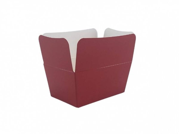 Bonbondoosje 250gr bordeaux- doos 100st