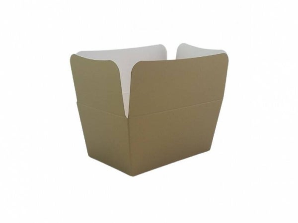 Bonbondoosje 250gr mat-goud - doos 100st