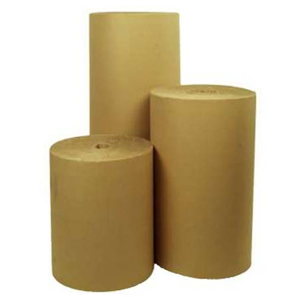 102033 bescherm  Golfkarton grijs BIO 33cm x 70mtr - per rol