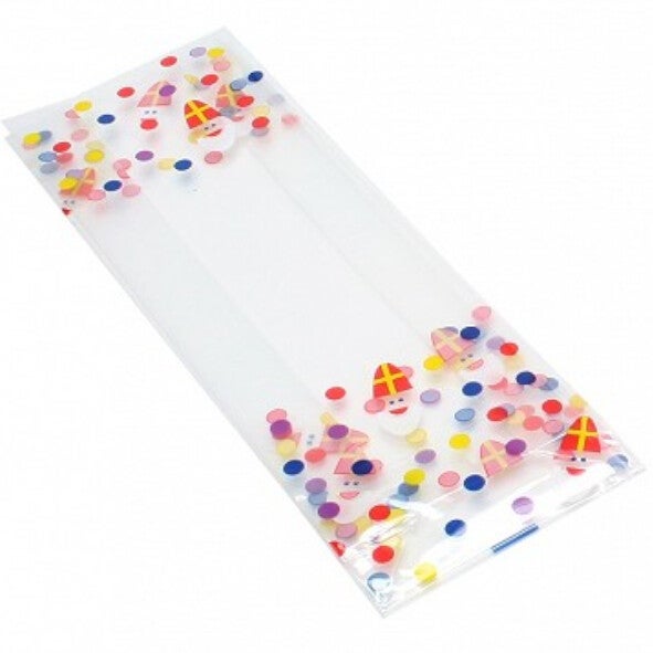 PP Blokbodemzak Sint 70x40x220mm - DB623 -ds 1000st