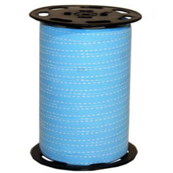 725210 Lint 10mmx225mtr  Haussmann lichtblauw per rol