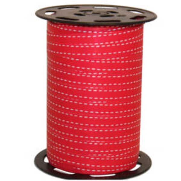 725210 Lint 10mmx225mtr Haussmann rood  per rol