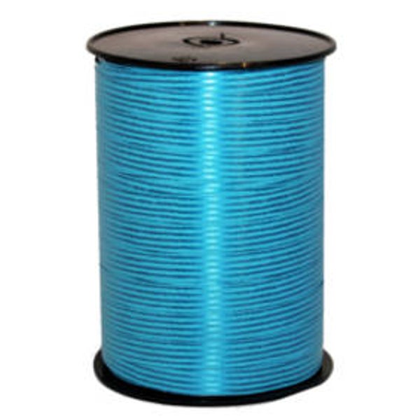 ** 725510 Lint 10mm x 225mtr kraft turquise 3133