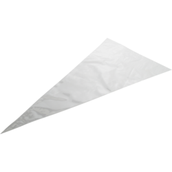 Puntzak transparant 18x37cm - 250gram - ds 1000st - SC/8003