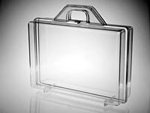 163212 plastic koffer 5cm - ds 30st