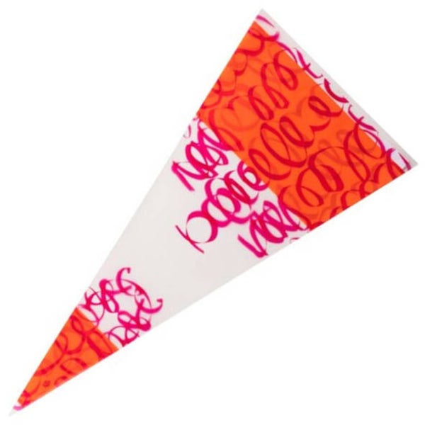 Puntzak oranje/rood  250gram  - ds 1000st - SC/8011