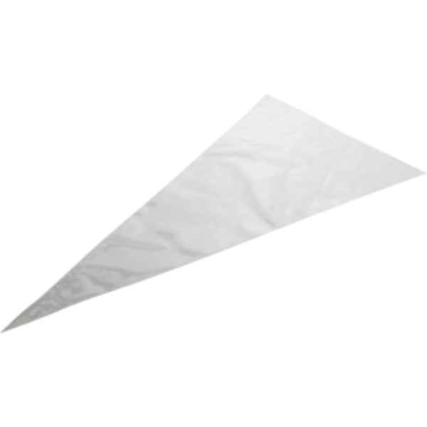 Puntzak transparant 25x46cm - 500gram - ds 1000st - SC/8000