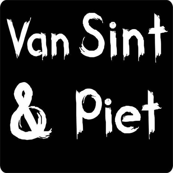 Wensetiket Sint - VAN SINT & PIET- rol 500st - S379