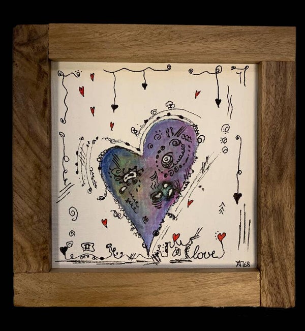 Happy Painting Bild "love heart 2"