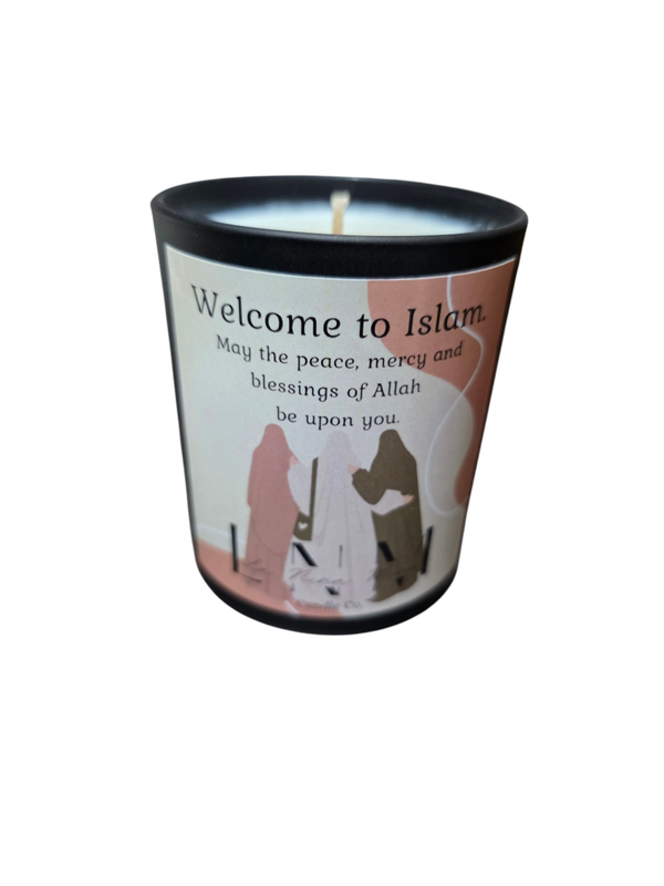 Geurkaars Welkom zuster.