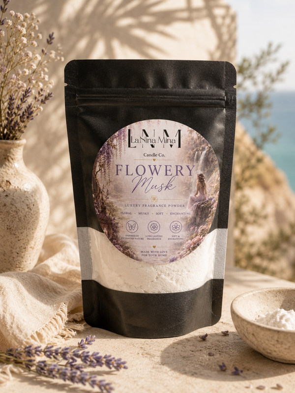Geurpoeder Flowery Musk.