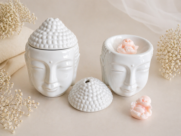 Happy Buddha Waxbrander – Rust, sfeer & een vleugje magie + free gift.