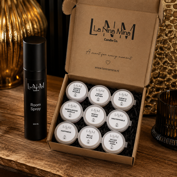 The Scent Experience box – 9 geuren.
