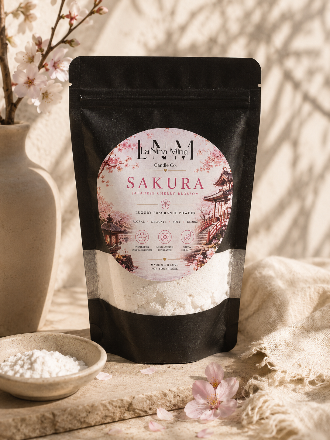 Geurpoeder Japanse kersenbloesem/Sakura